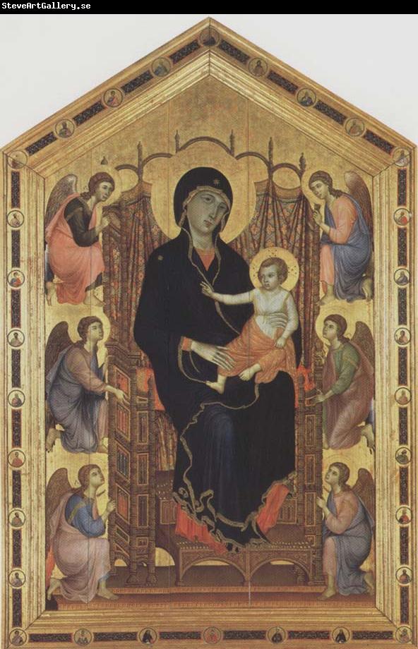 Duccio di Buoninsegna Madonna and Child with Angels